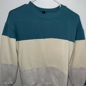 forever 21 color block pullover sweater